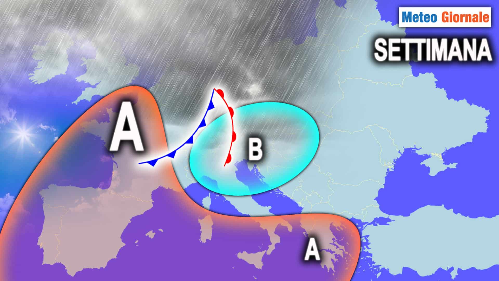 Meteo: Settimana, parentesi instabile con Temporali e Grandine, poi novità rilevanti