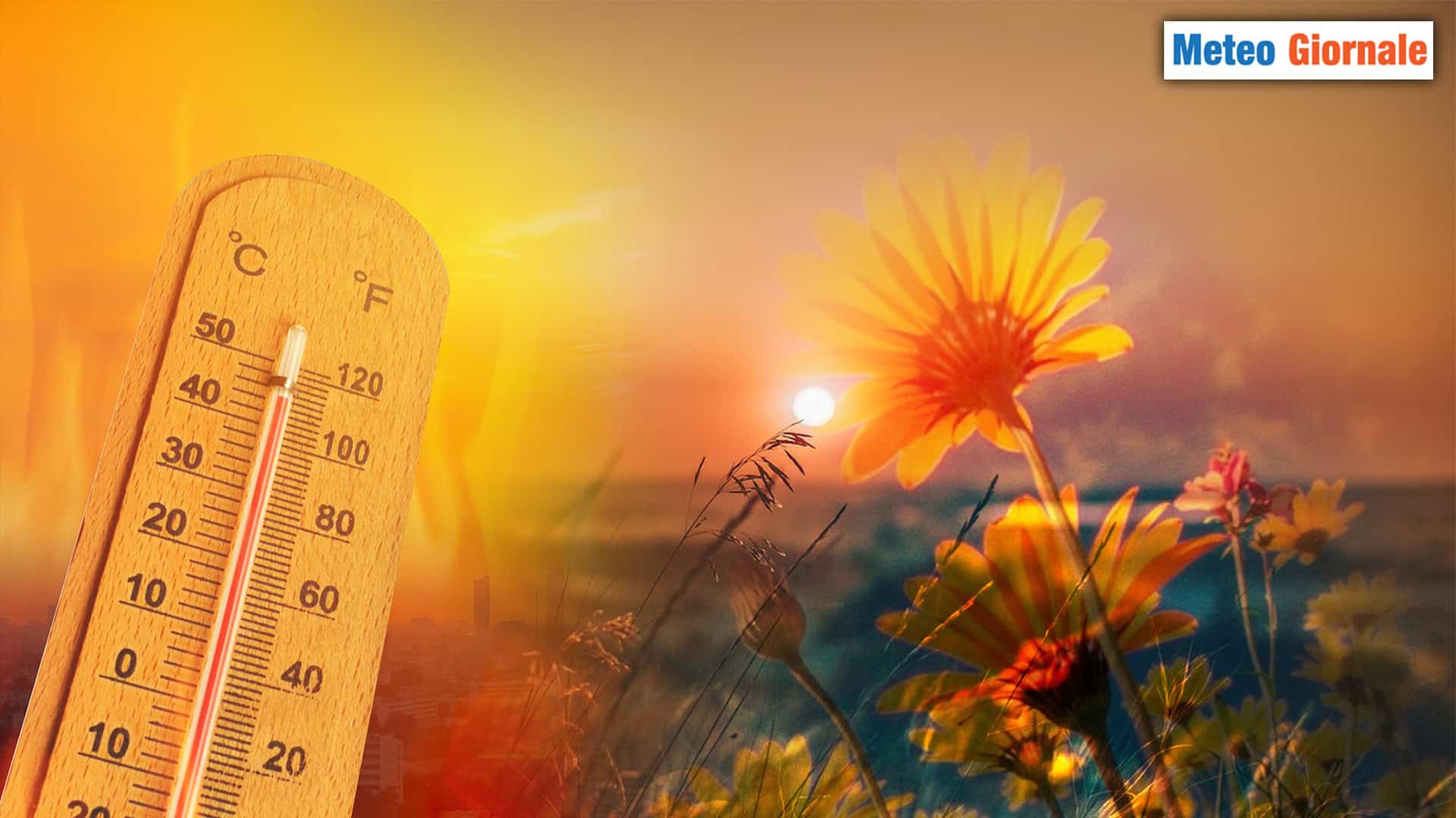 Spaventa la facilità METEO delle temperature estive. Ma siamo ad APRILE...
