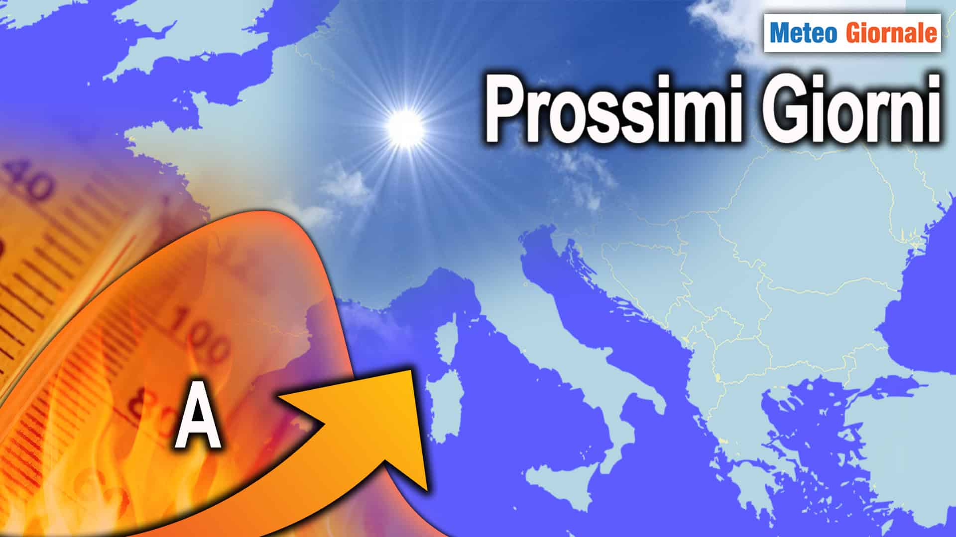 Meteo: ultime note d’instabilità, poi l’alta pressione risorge