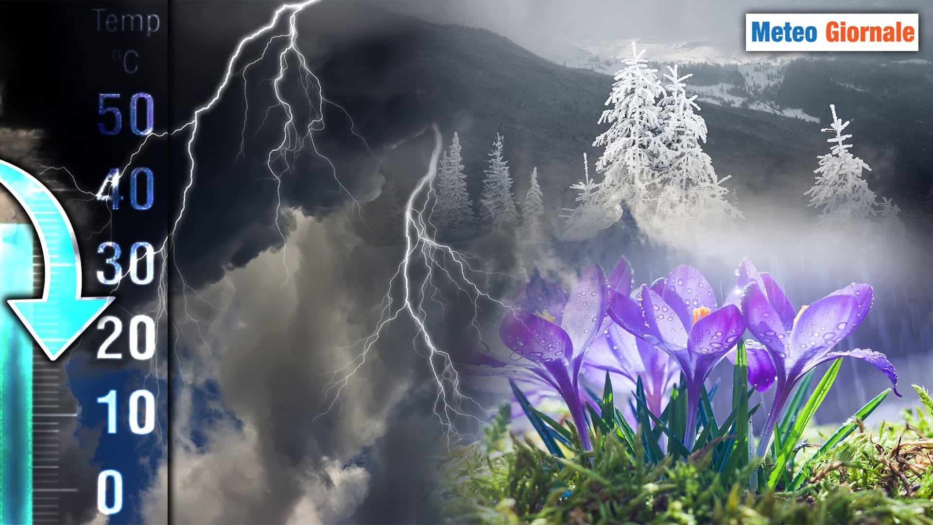 Meteo 15 giorni, tracollo della Primavera