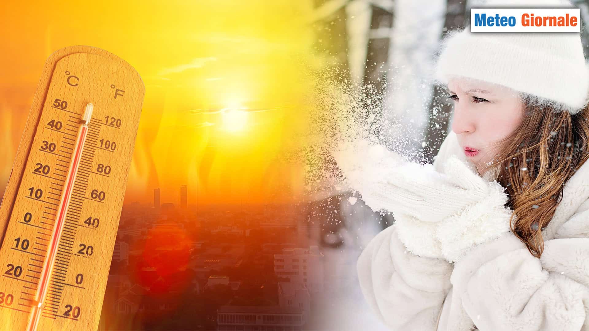 Dal CALDO al FREDDO, il ribaltone meteo è servito