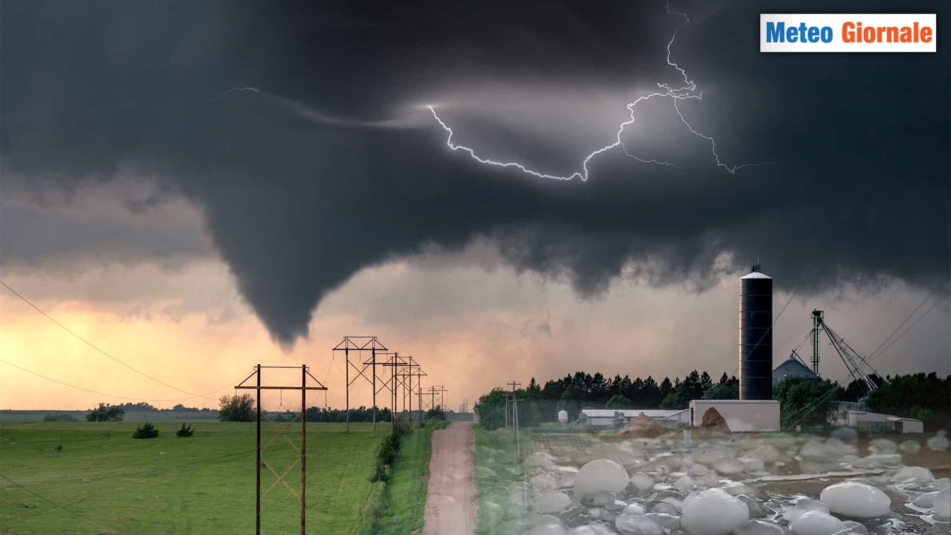 Preoccupazione meteo crescente per TEMPORALI sempre più violenti