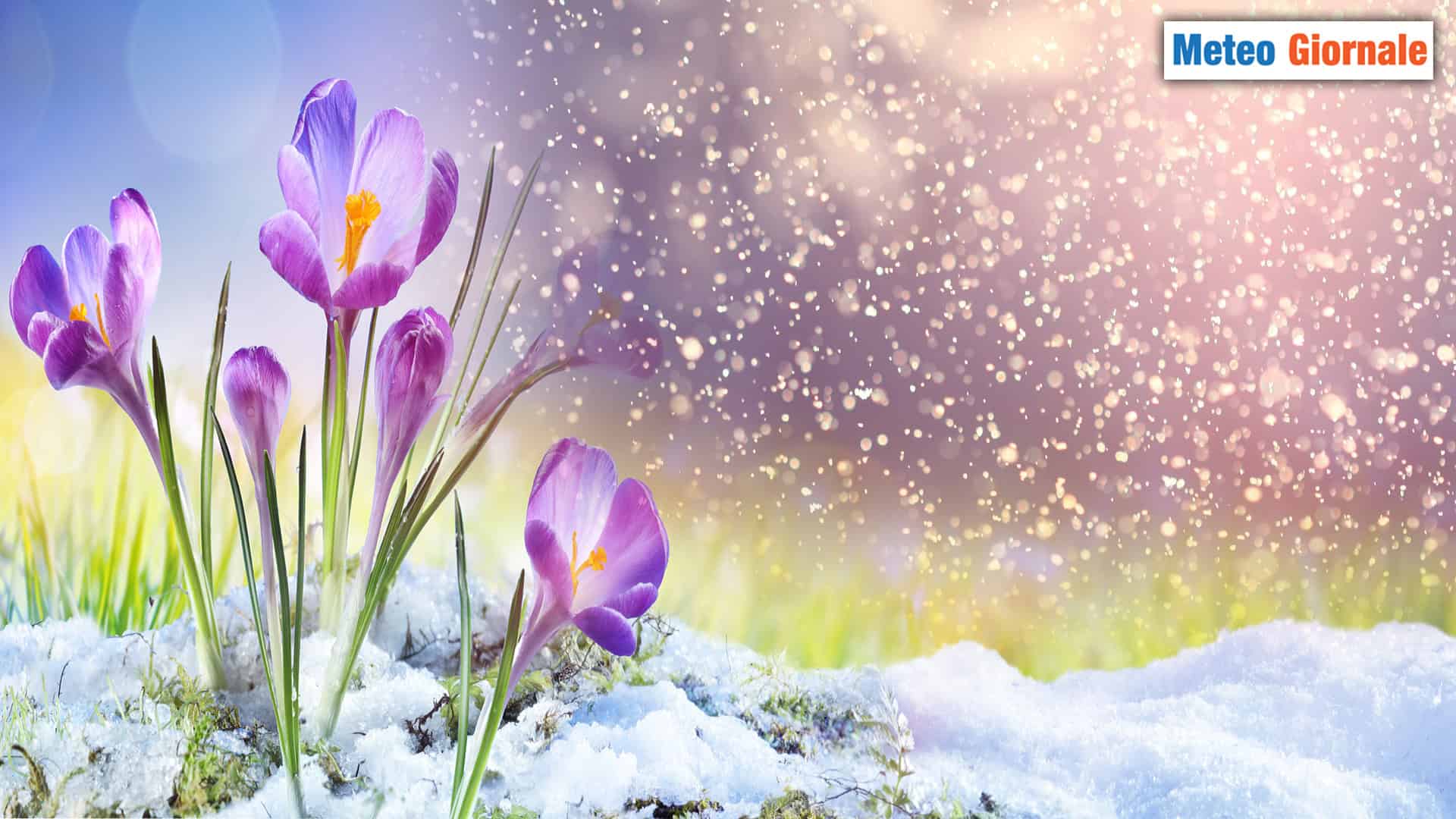 NEVE di Primavera o d'Inverno? Il METEO parla chiaro