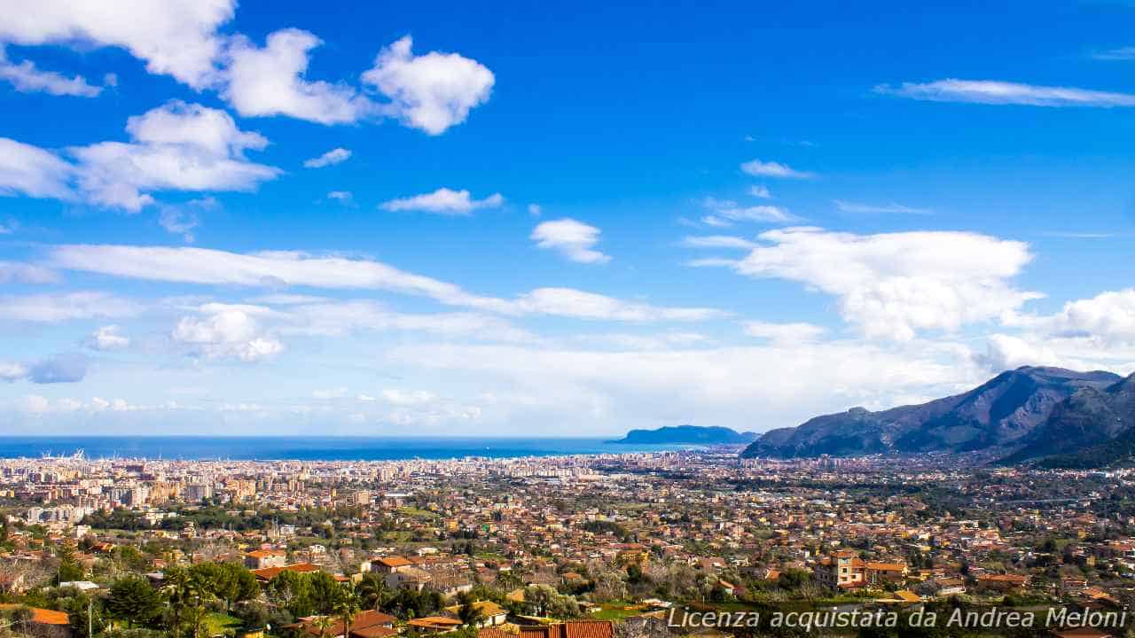 Previsione meteo Palermo: da poco nuvoloso a ventoso con nubi sparse