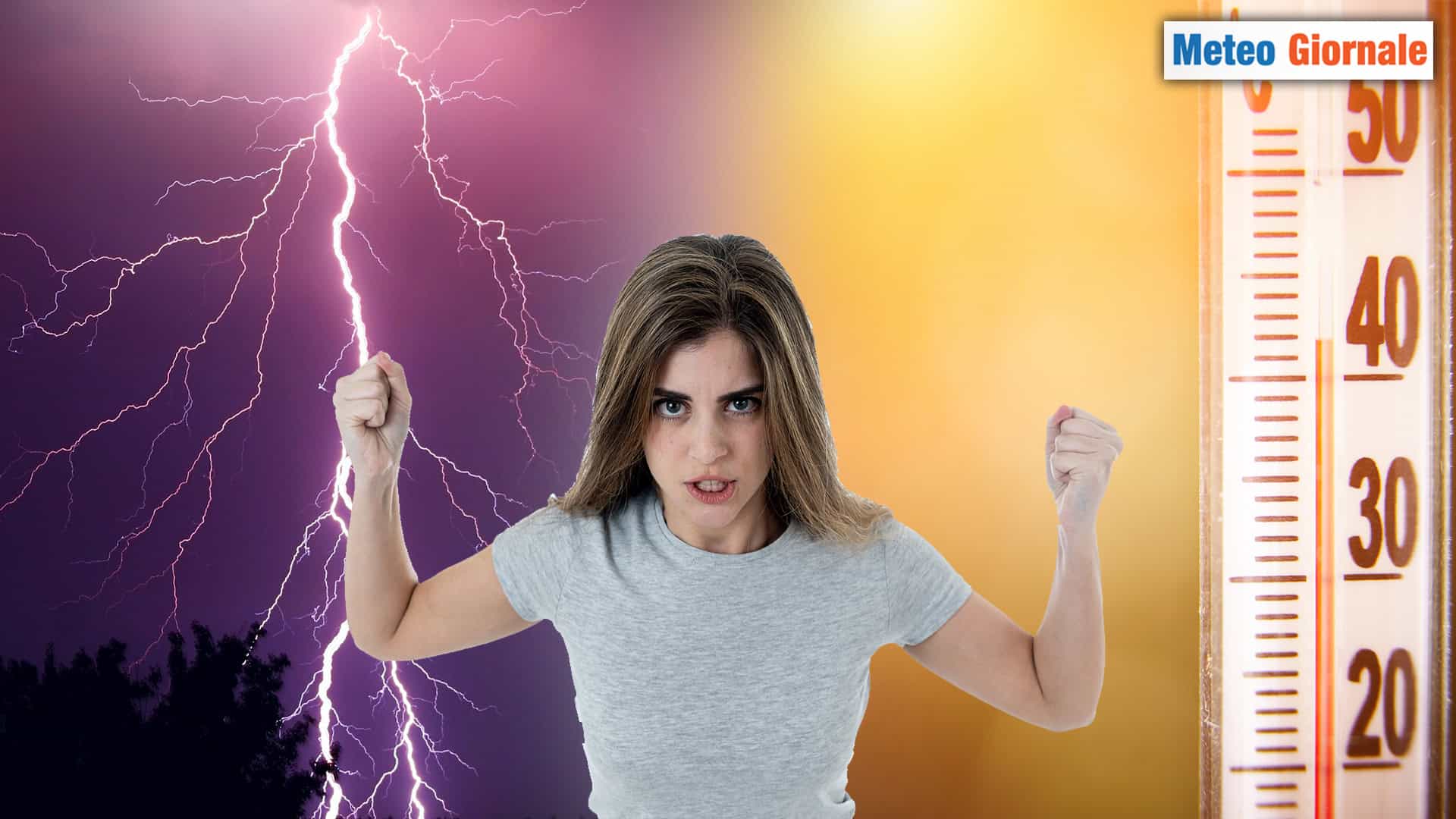 METEO ancora ribaltato dal CALDO e dal super MALTEMPO