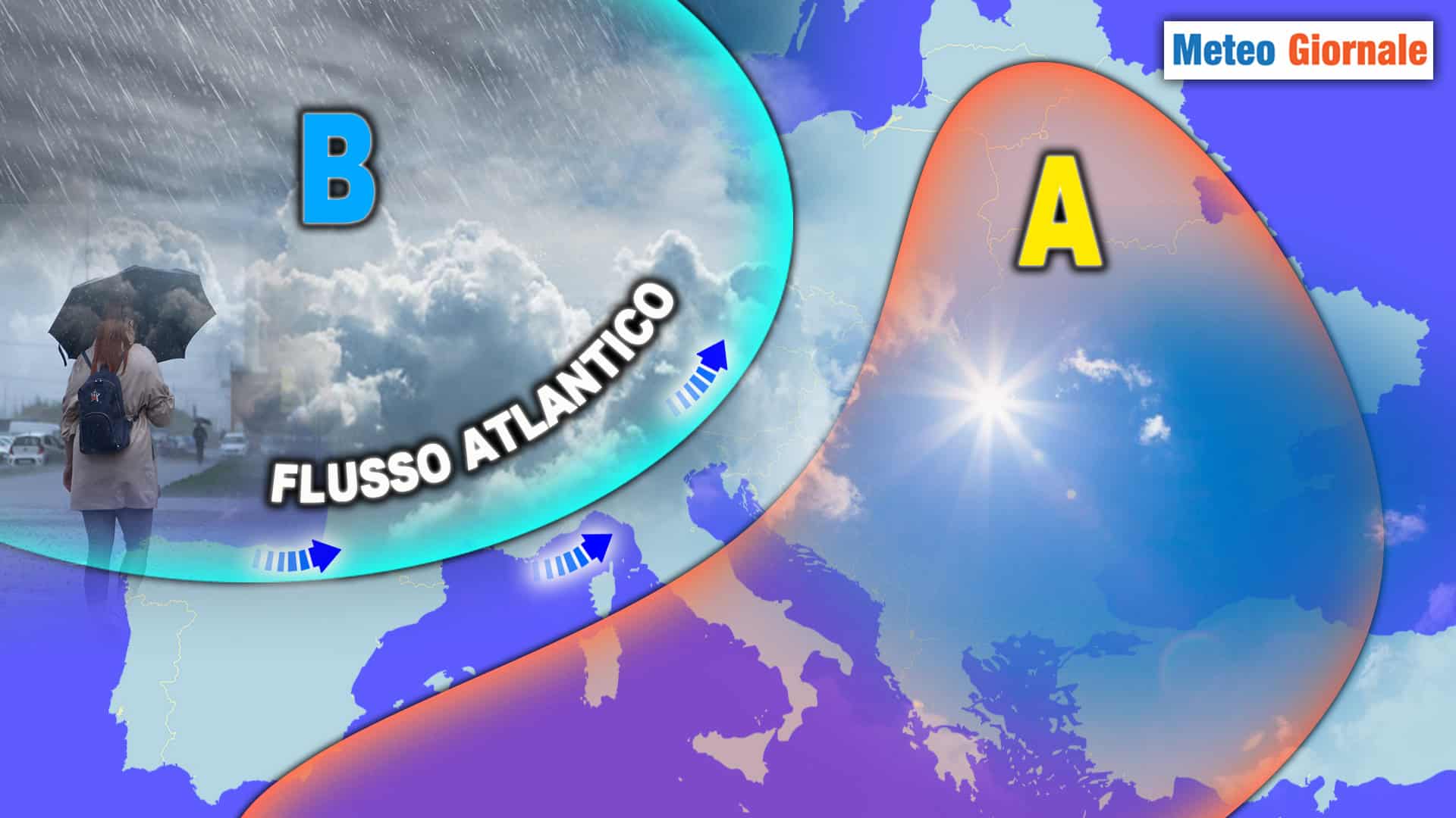 METEO 15 giorni, si rivede l’Atlantico