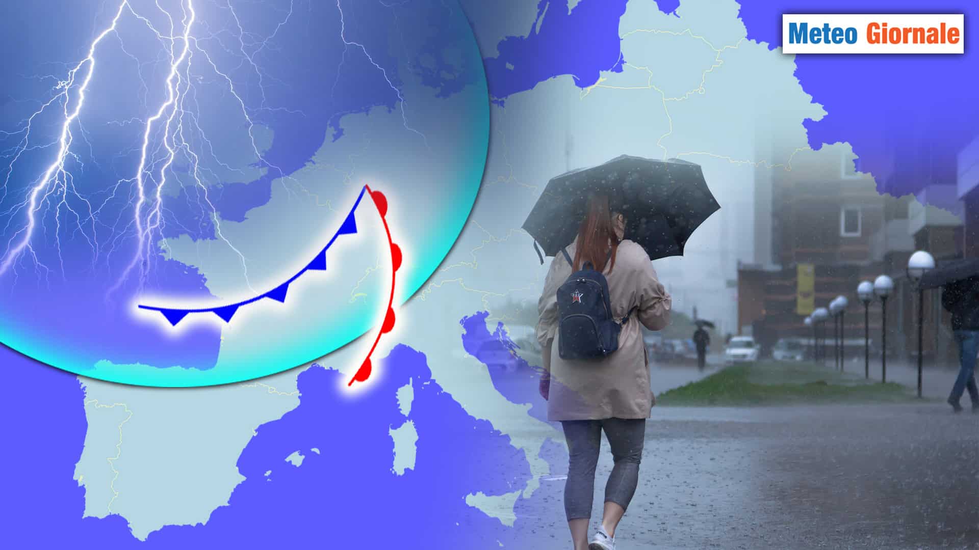 Doppio PEGGIORAMENTO meteo ed ecco che la sorpresa è servita
