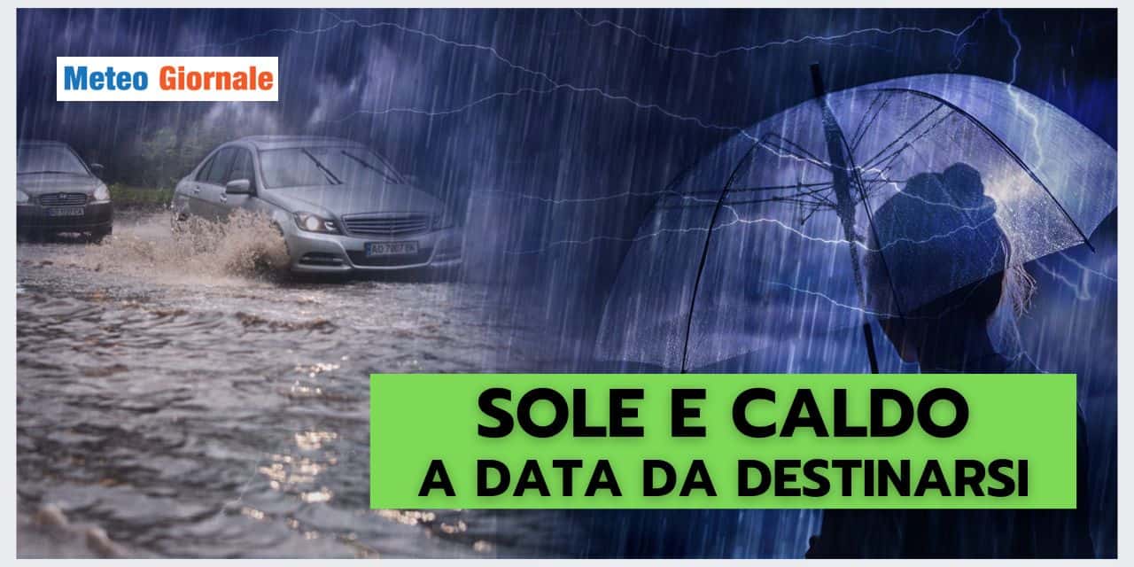 Meteo: TRENTA GRADI DIFFUSI? Non c'è traccia...