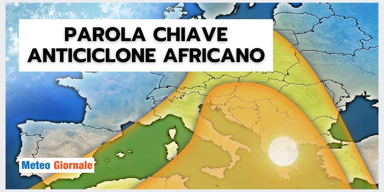 Estate 2024: parola chiave, Anticiclone Africano