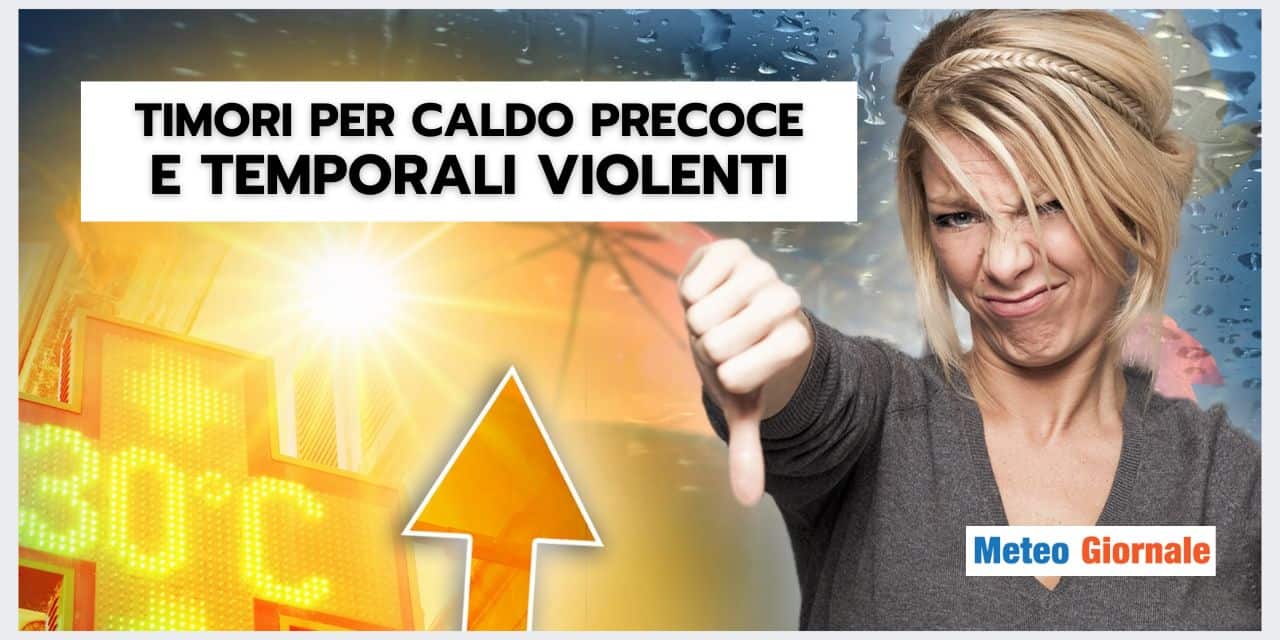 Meteo sempre più ESTREMO, c'è molta preoccupazione