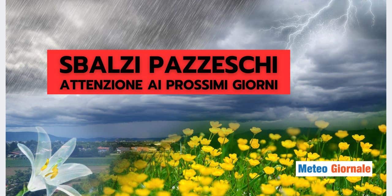 Meteo: dai TRENTA GRADI a NEVE a bassa quota e GELATE!