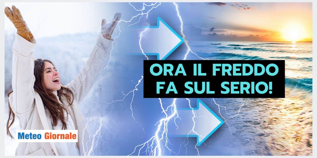 Meteo: Aprile cambia faccia, ora il freddo fa sul serio