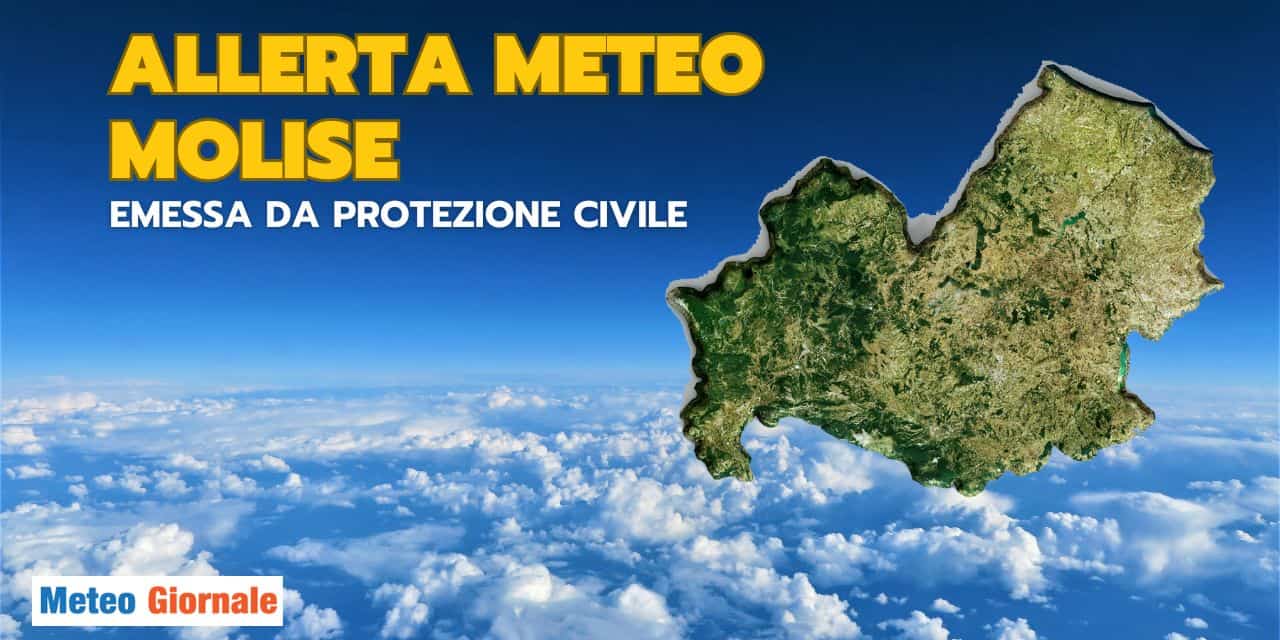Allerta meteo in Molise per venti di burrasca e mareggiate sulla costa