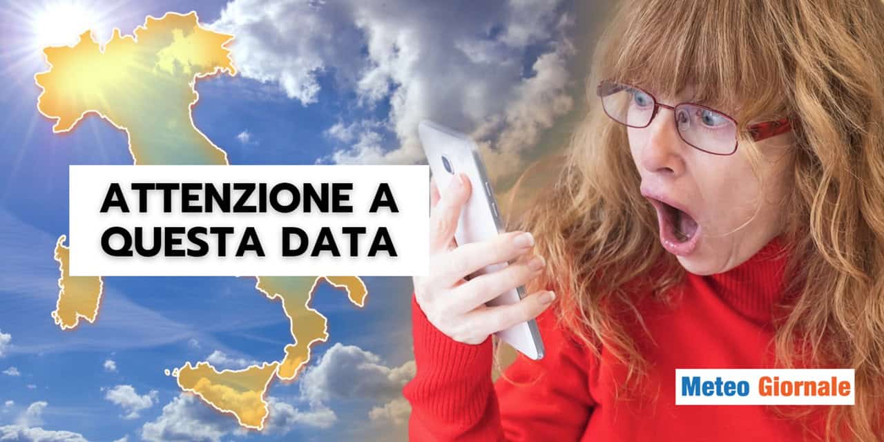 Meteo: Anticiclone Africano, ma attenzione a questa data