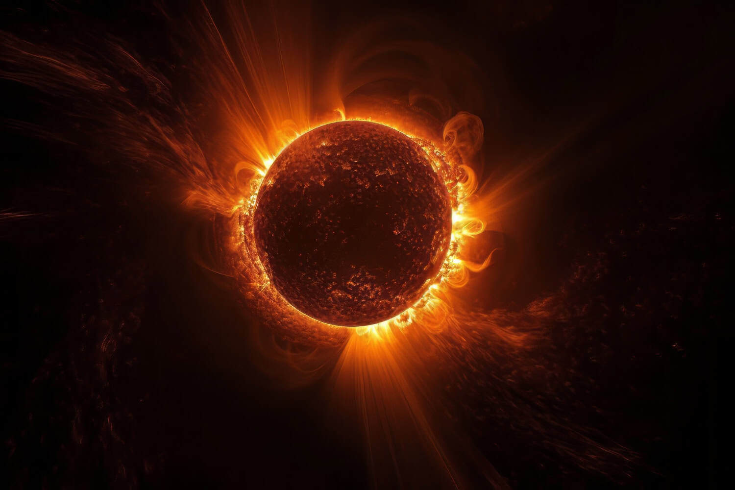 eclissi corona solare