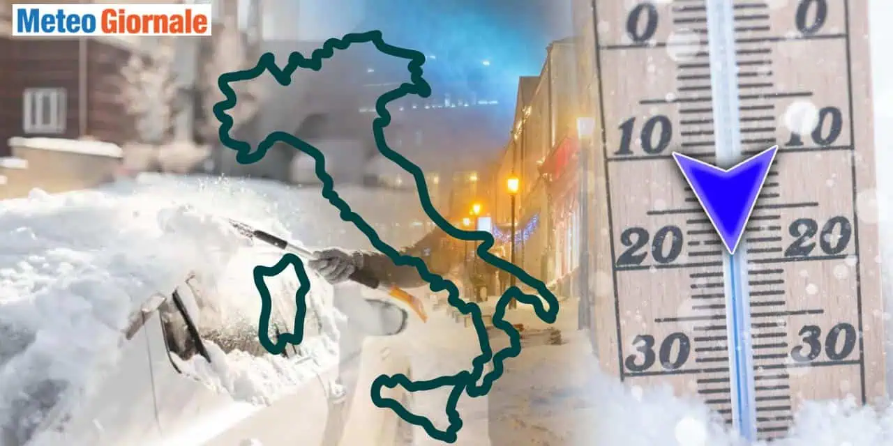 Freddo e neve nell'Aprile 2003
