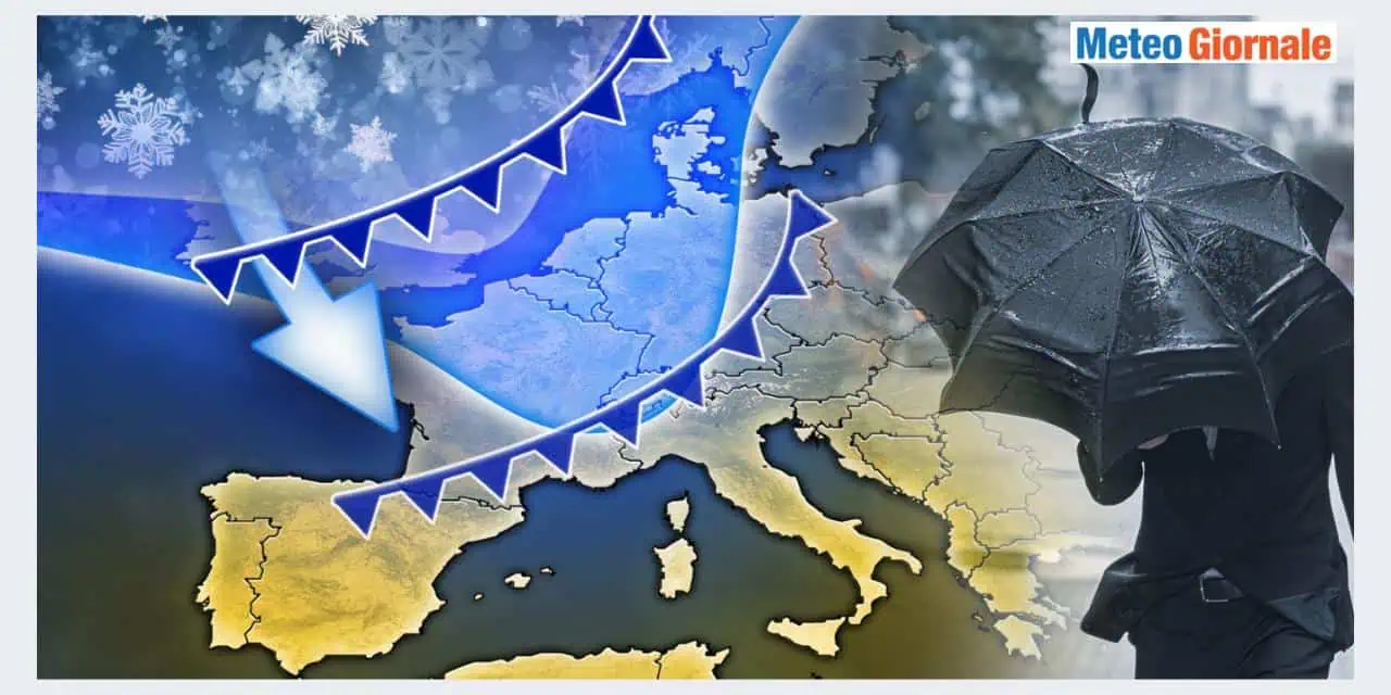 Dal caldo al freddo a metà mese