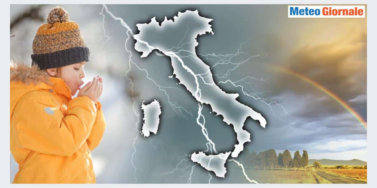 Meteo: instabilità non stop e ora arriva anche la neve a sorpresa