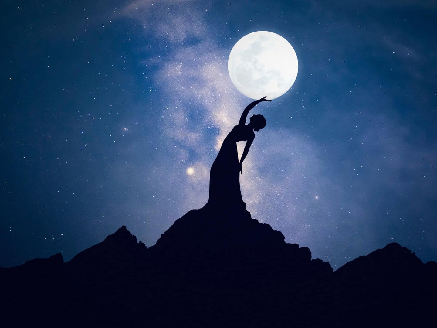 luna sbilanciata