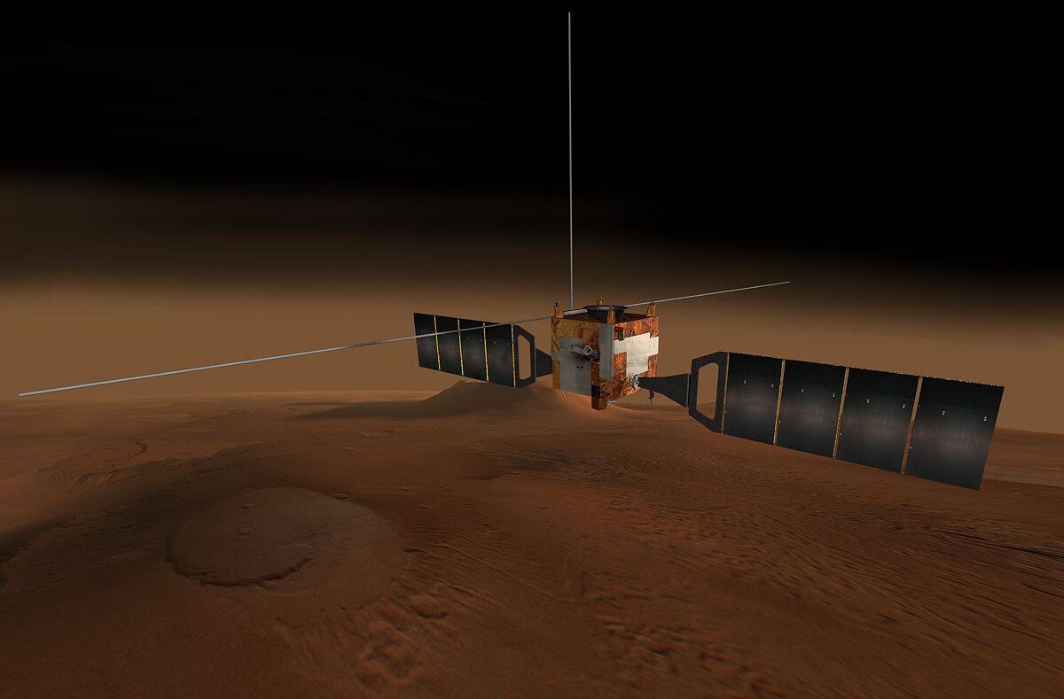 Mars express scopre misteriosi “ragni” marziani