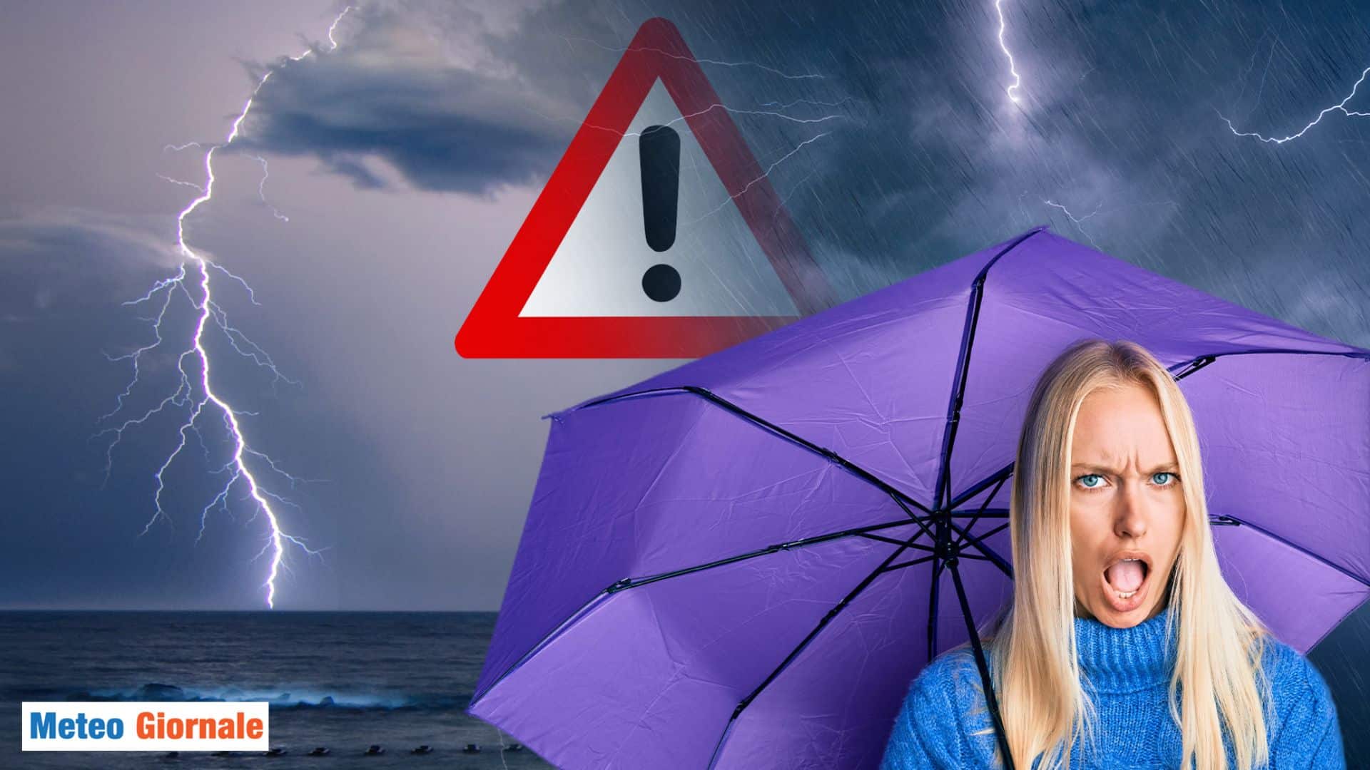 Meteo 1° Maggio: che caos, piomba un ciclone dall'Oceano con temporali intensi