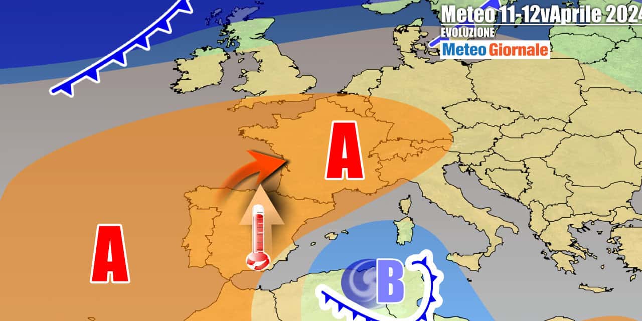 Meteo Italia: maltempo e crollo termico imminente, poi nuovo ribaltone