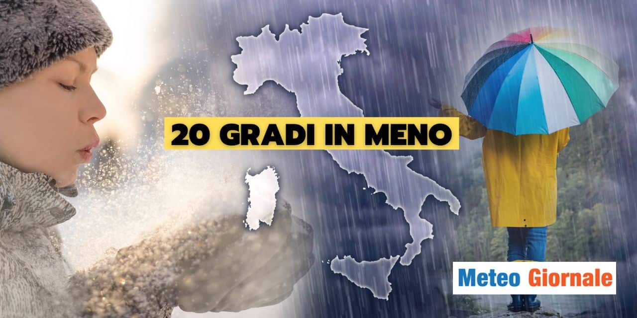 Meteo: week-end shock, 20°C di differenza tra una domenica e l'altra