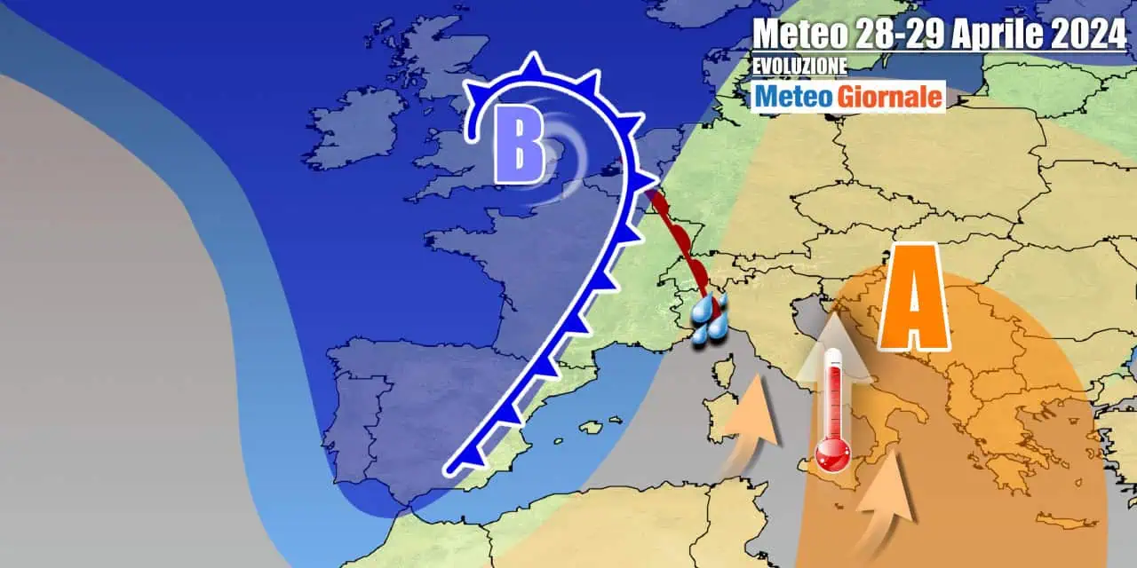 L'Anticiclone atteso in rinforzo su quasi tutta Italia