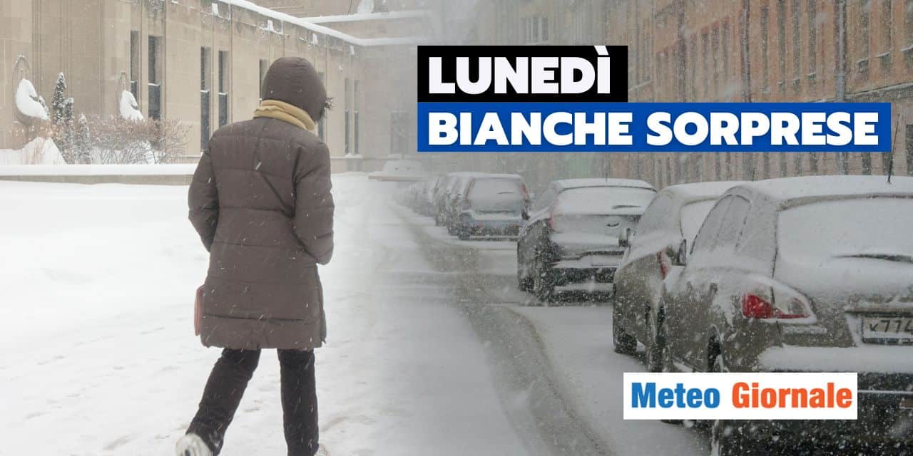 Meteo: le bianche sorprese di Aprile, occhi puntati a lunedì