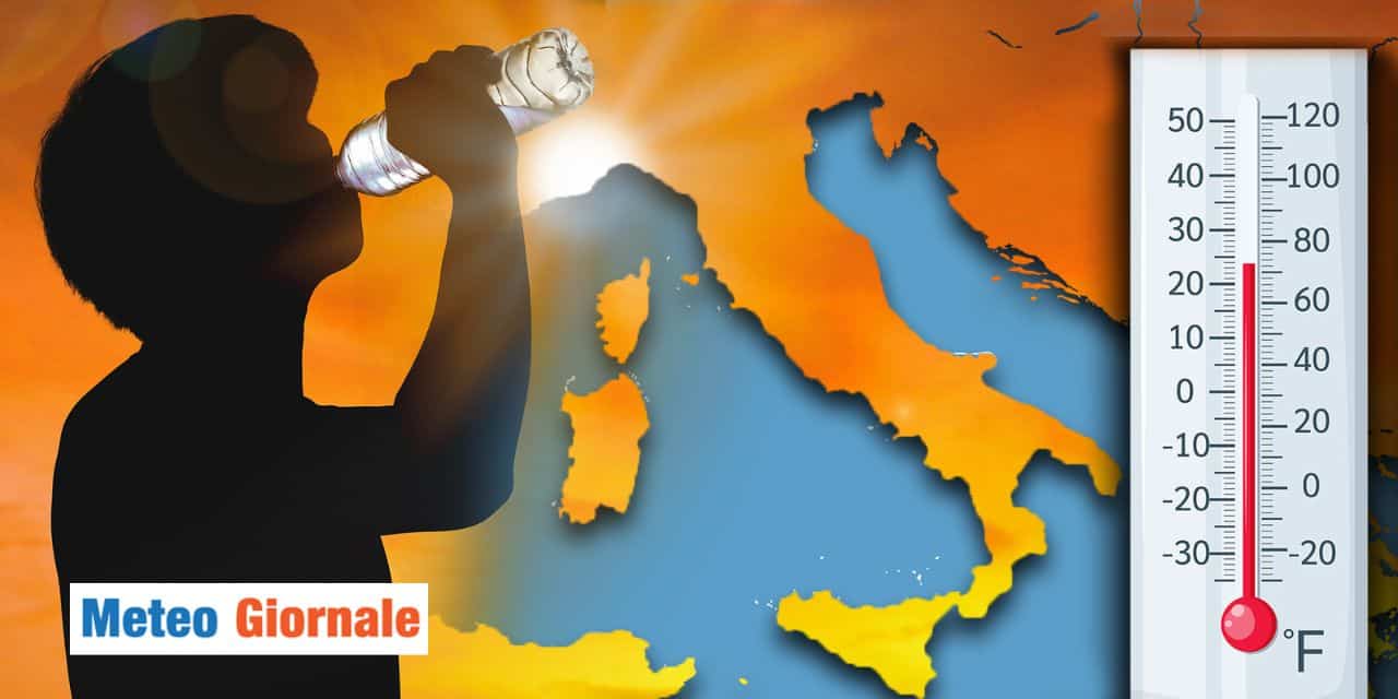 Meteo: incubo caldo dal week-end, si puntano i 32°C