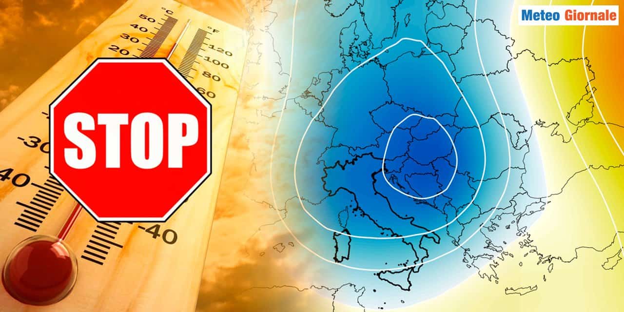Previsioni meteo: caldo esagerato, ma ha le ore contate