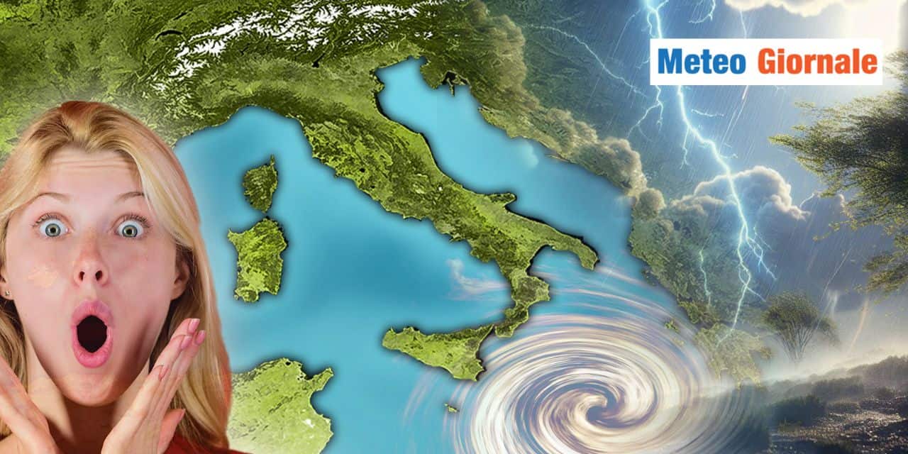 Meteo: ciclone sul nord Africa con alluvioni, occhio a martedì!