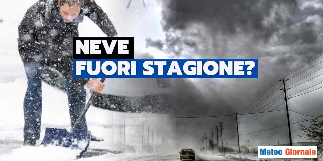 Meteo, e se nevicasse a metà APRILE? Sarebbe la nuova mormalità