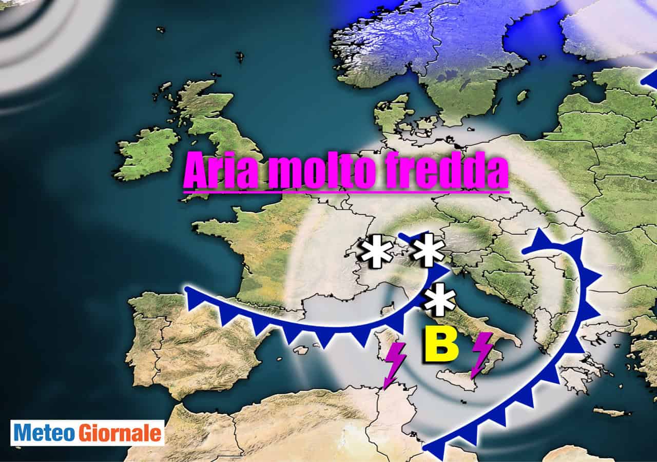 Meteo, non è uno scherzo: temperature quasi invernali tra pochi giorni con nevicate fuori stagione