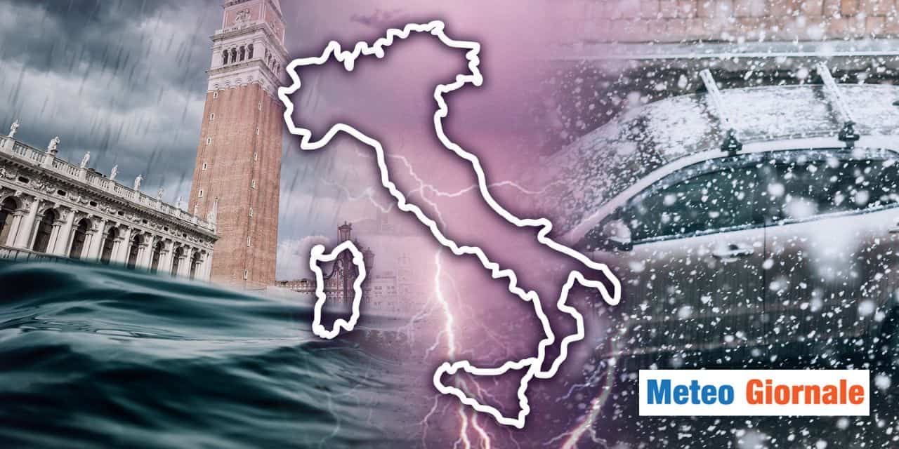 Meteo: tracollo totale, fine dei giochi per il caldo