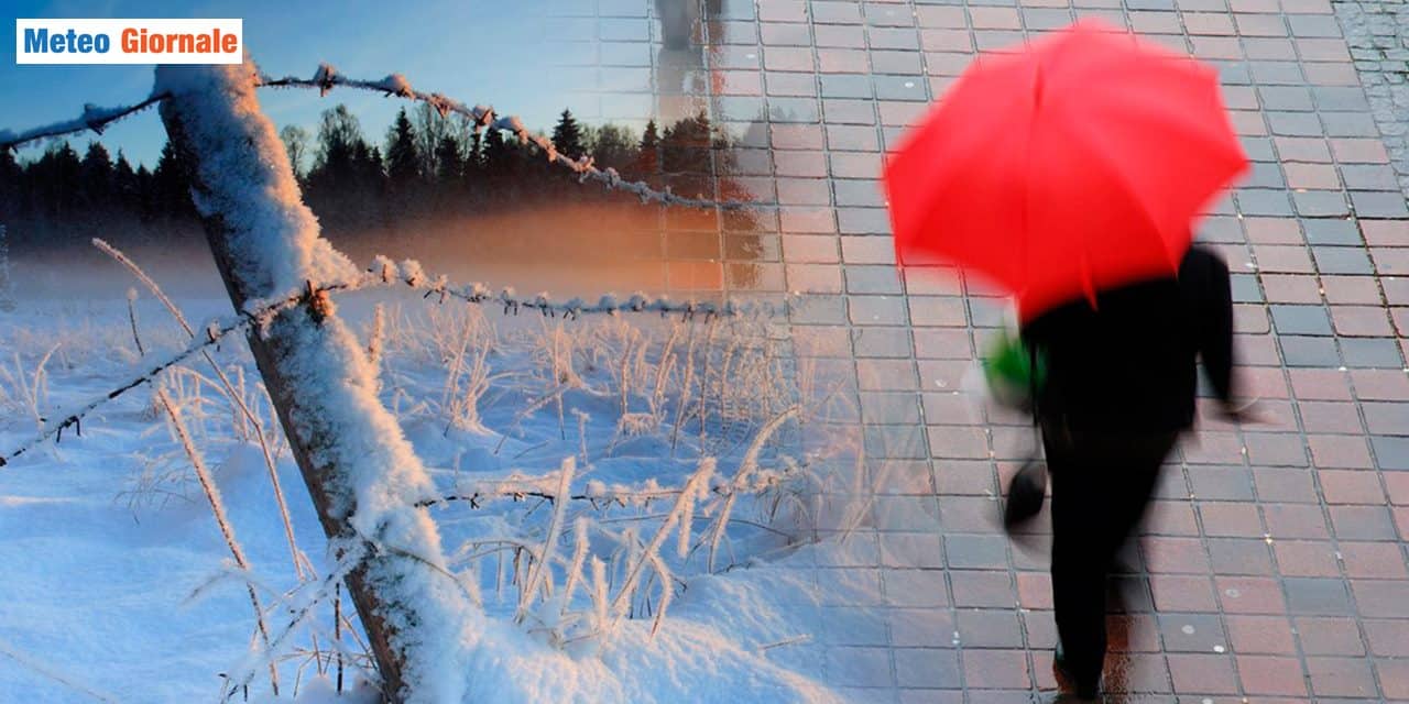 Meteo: freddo anomalo ancora per molti giorni, ecco quando finirà