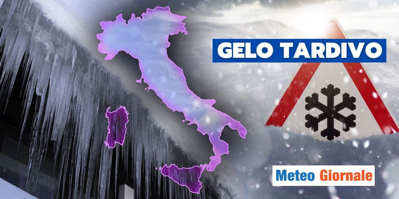 Meteo: freddo, pioggia e neve, ma si teme anche il gelo dannoso