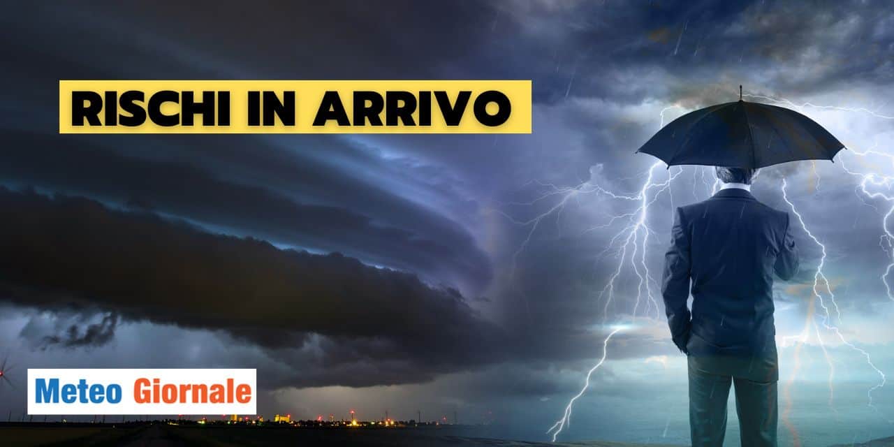 Meteo: paura per l'arrivo di violenti temporali dopo il gran caldo