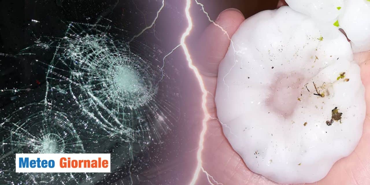Meteo: fenomeni estremi, attenzione alla grandine grossa su...