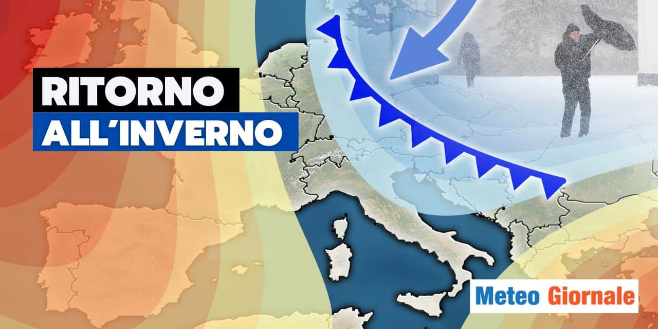Meteo: ritorno all'Inverno, inizia il contdown