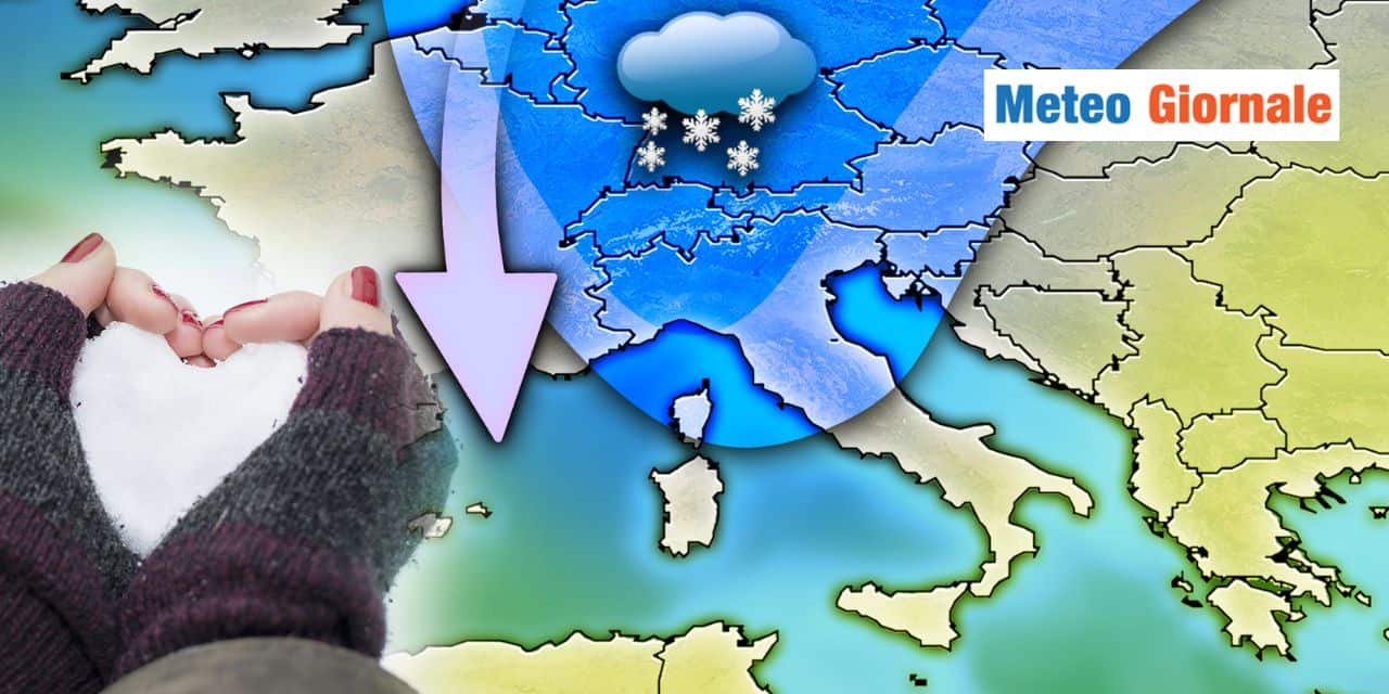 Meteo: giorni di temporali, grandine e spunta anche la NEVE