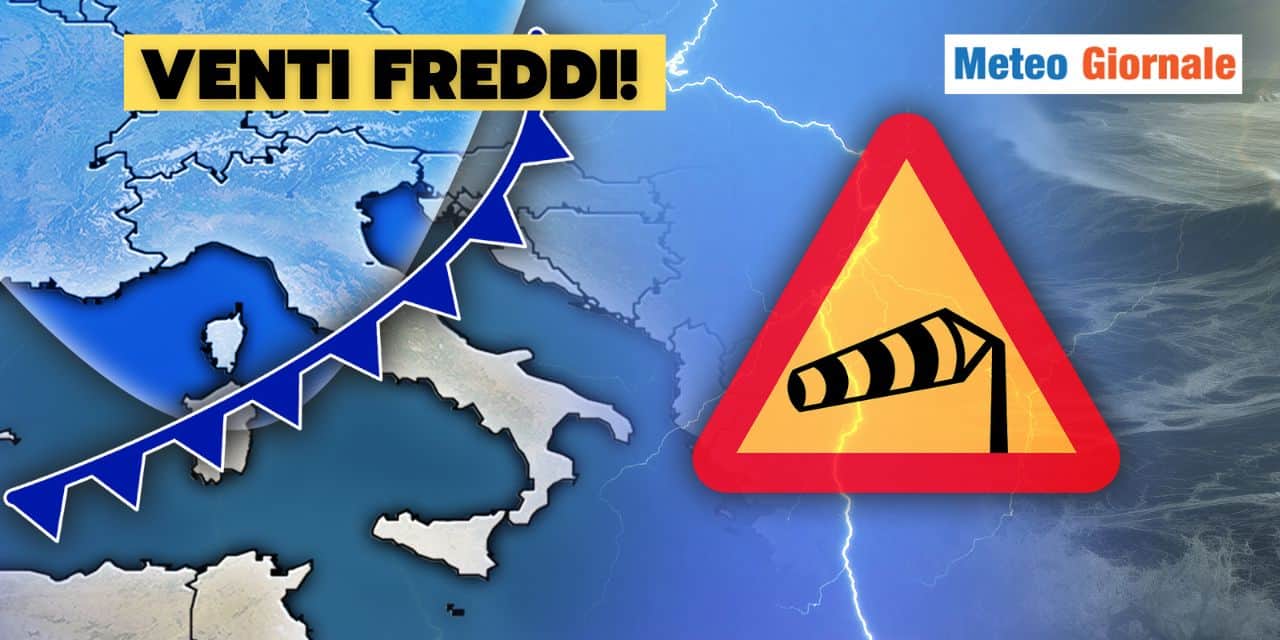 Meteo: venti freddi in Italia, spazzeranno via il caldo?