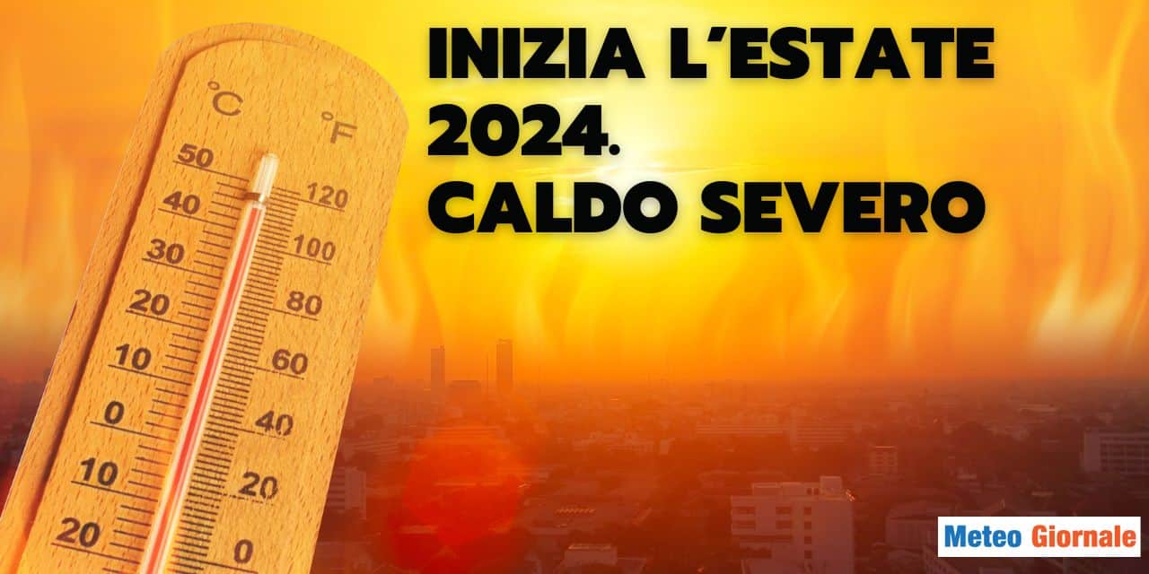 Meteo, Estate 2024 inizierà già ad Aprile