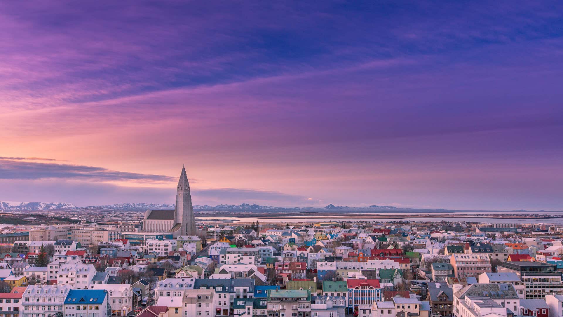 reykjavik panorama