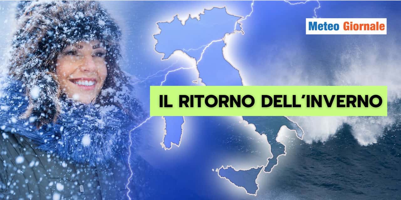 Meteo: preparate ombrelli e cappotti, si cambia musica!
