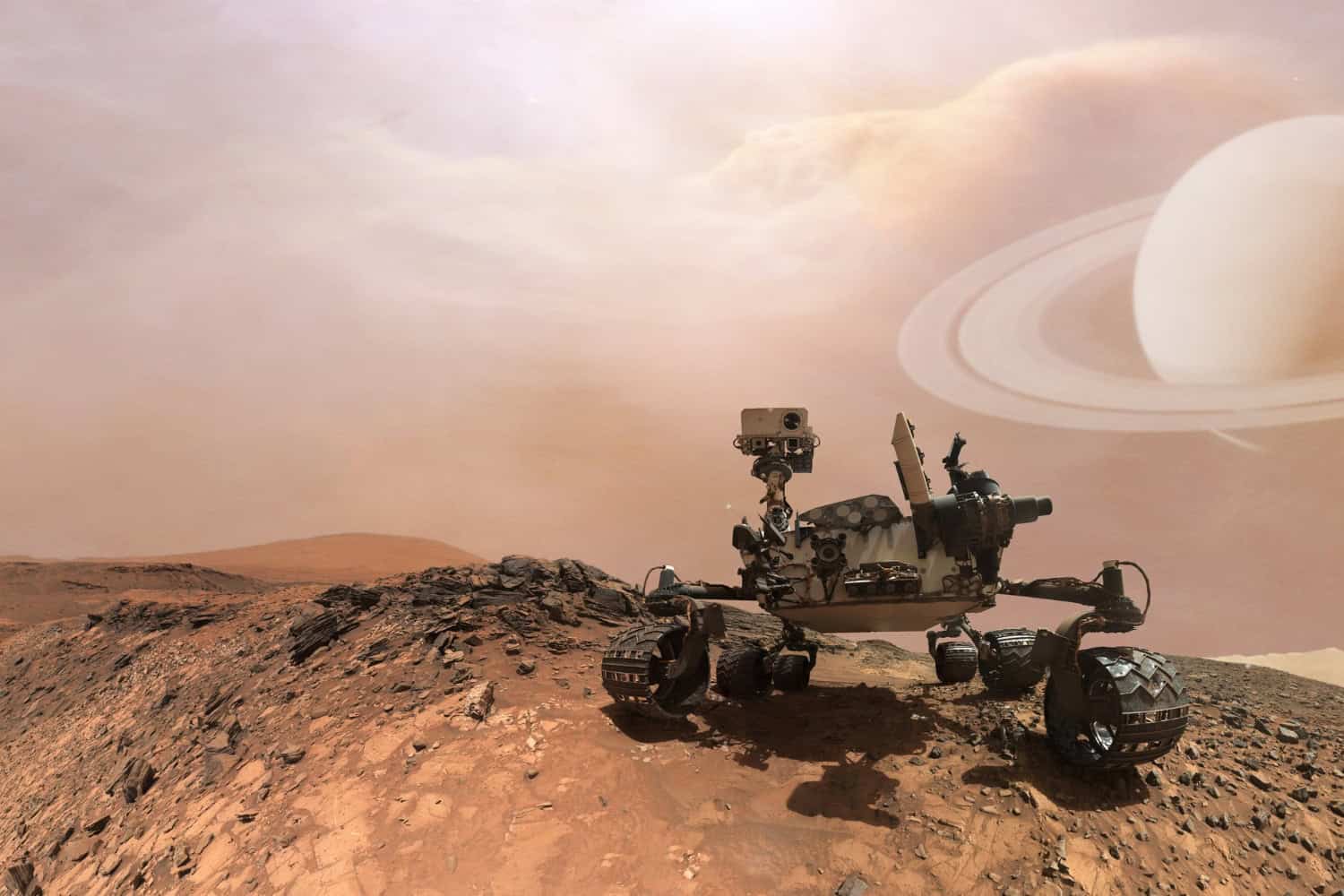 rover marte campione roccia