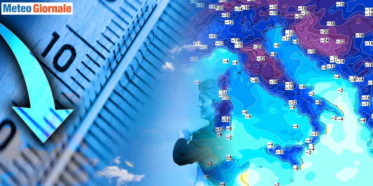 Meteo: Estate spazzata via di botto, 20 gradi in meno e ritorna l'Inverno