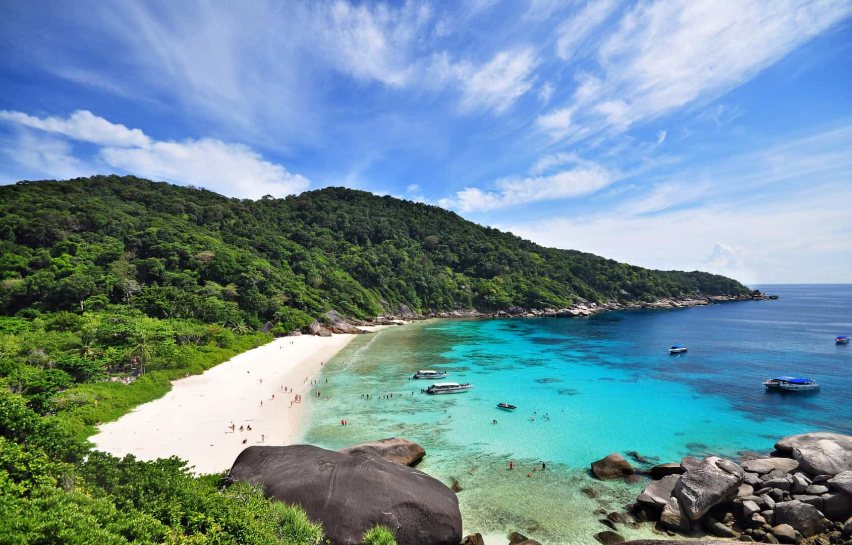 Isole Similan: splendori turchesi nel cuore della Thailandia