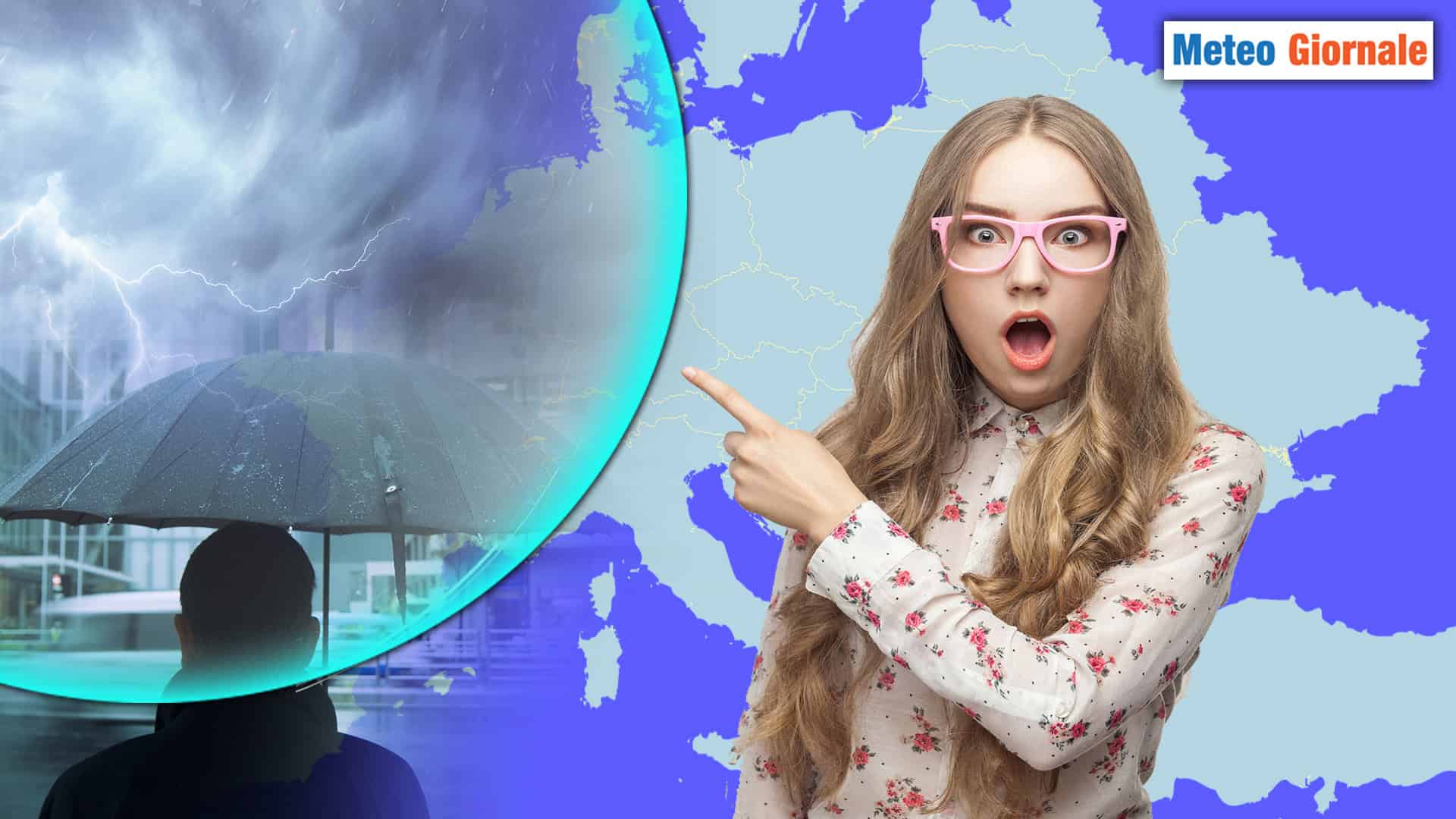 ATLANTICO letteralmente scatenato e gli effetti meteo saranno forti