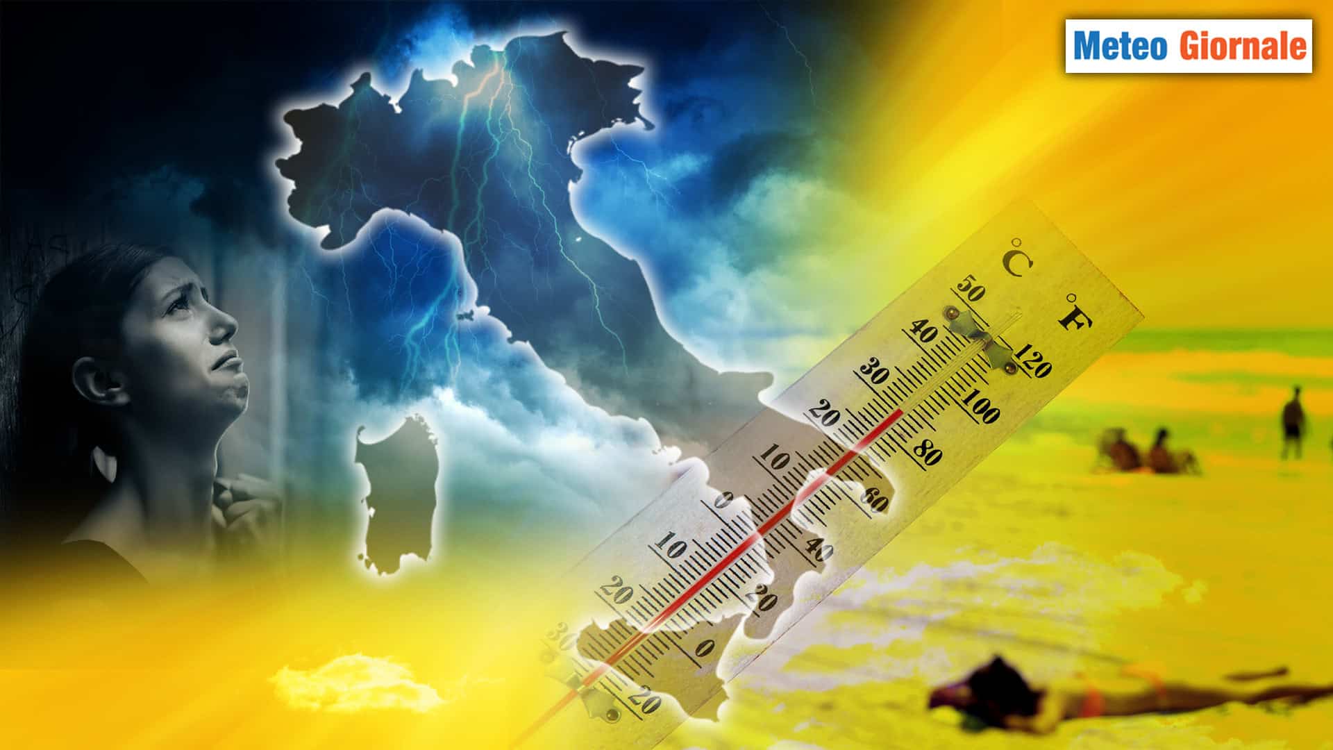 Il Meteo d'ESTATE? Al Sud, non nel resto d'Italia
